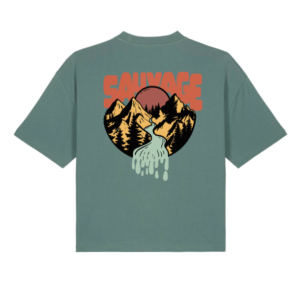 T-Shirt "Sauvage" COUPE OVERSIZE
