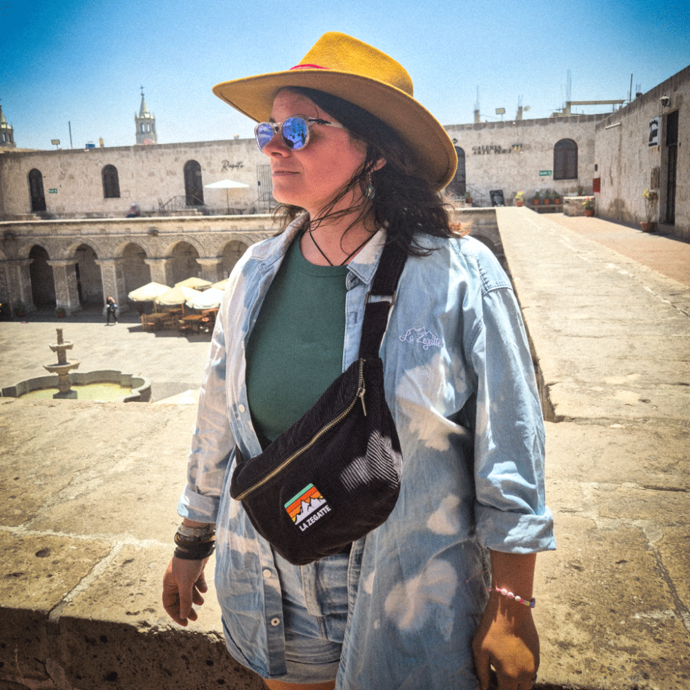 Banane en velours La Zegatte en 100% coton bio