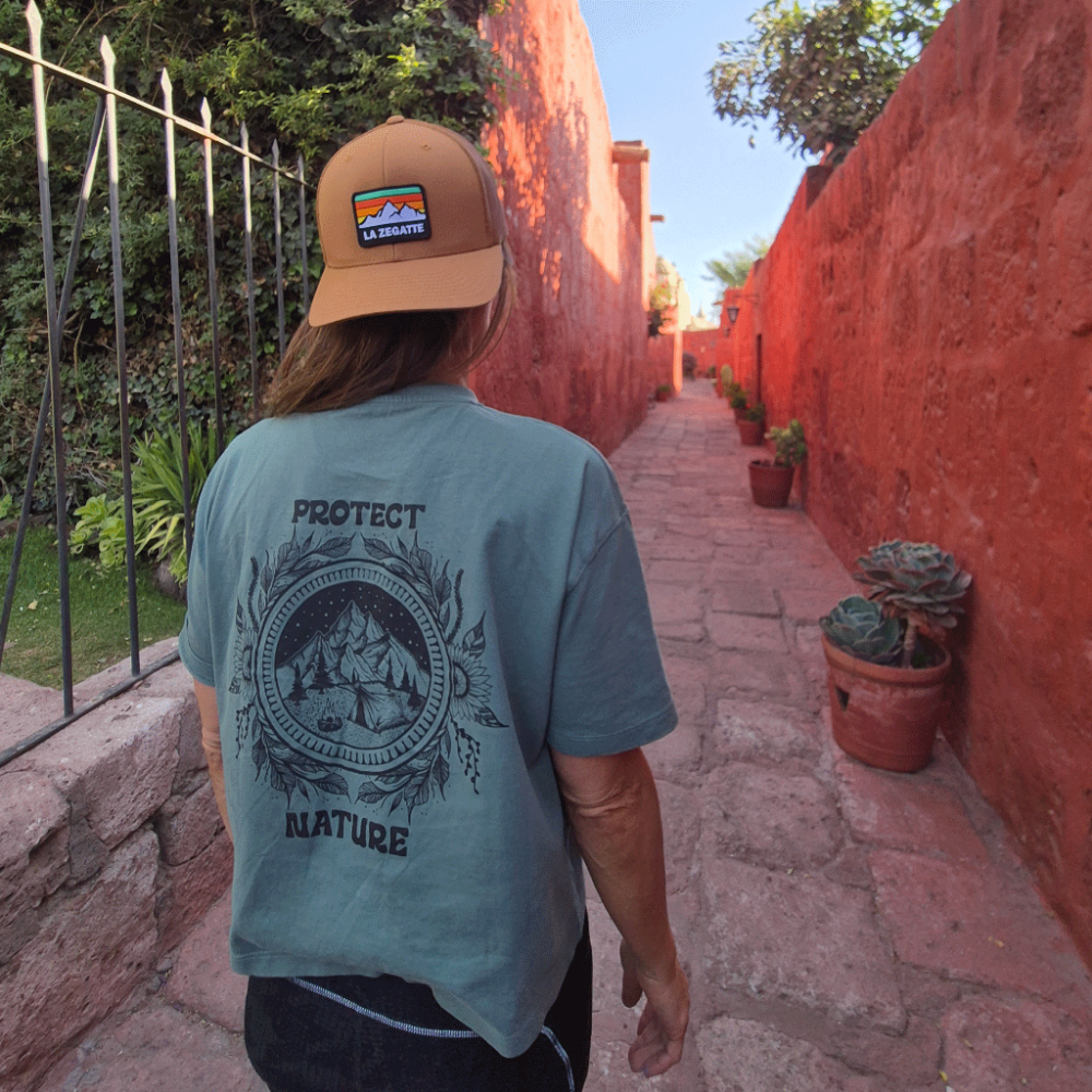 T-Shirt "Protect Nature" COUPE OVERSIZE
