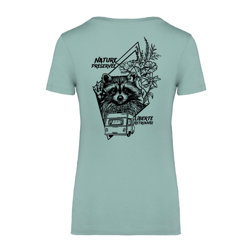 Collaboration Les Manalas x La Zegatte T-Shirt Femme